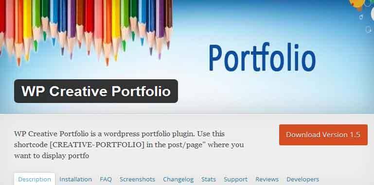 WP Creative Portfolio